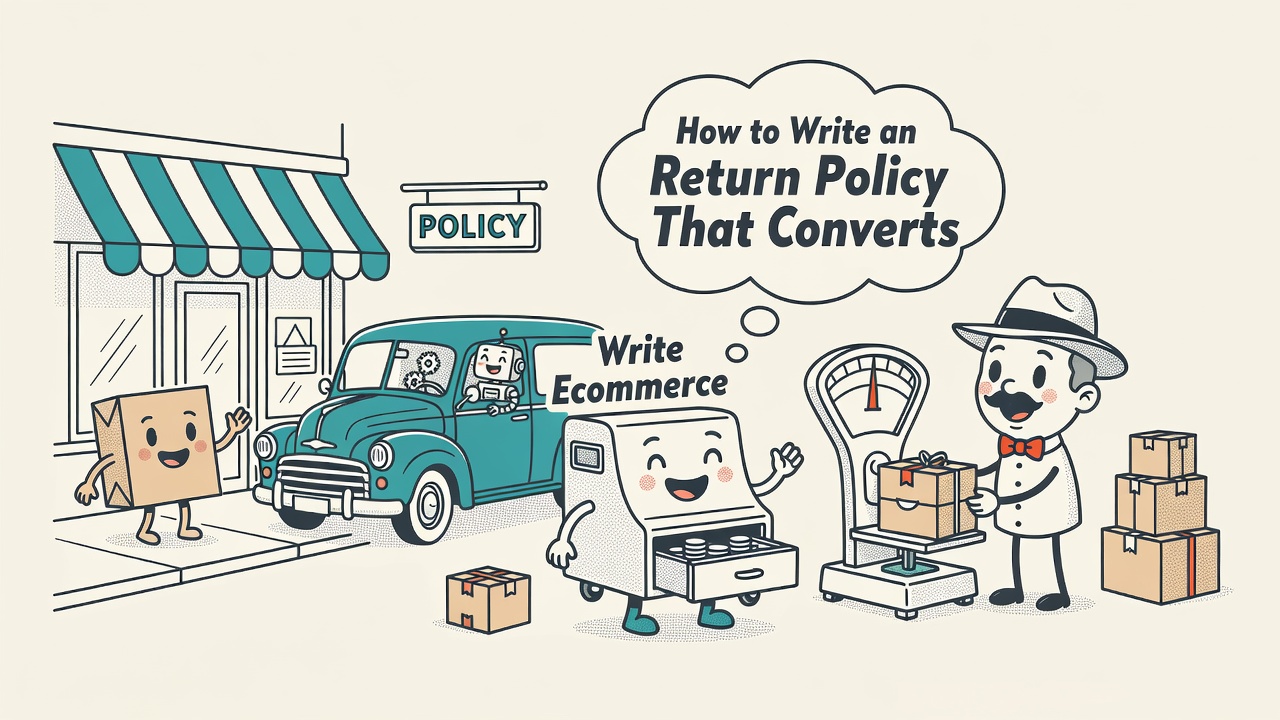 How to Write an Ecommerce Return Policy That Converts - ecommerce tips and strategies